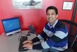 Staff member Raj Singh from ID_760b85b7e63e