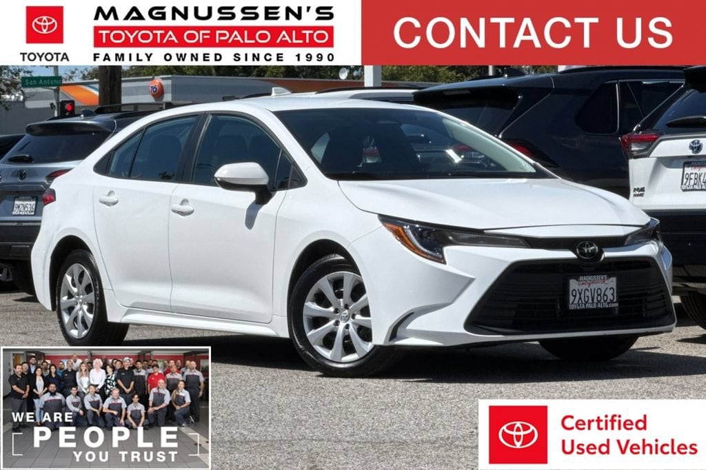 Certified 2025 Toyota Corolla LE Sedan