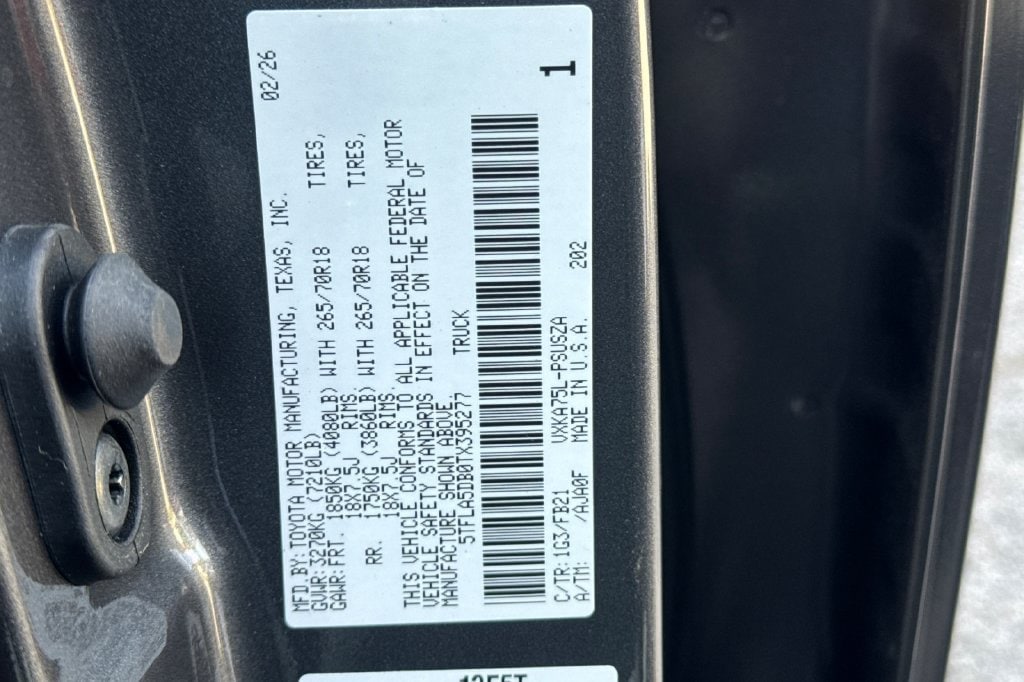 2026 Toyota Tundra SR5 - Photo 22