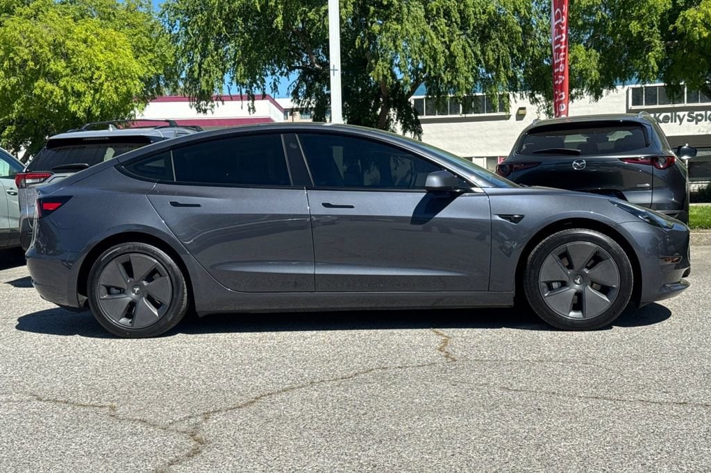 Used 2023 Tesla Model 3 Base with VIN 5YJ3E1EA5PF697800 for sale in Palo Alto, CA