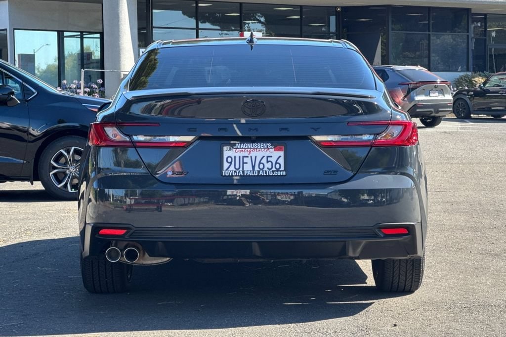 Certified 2025 Toyota Camry SE Sedan