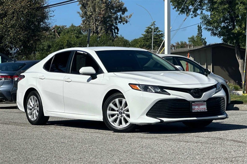 Used 2020 Toyota Camry LE with VIN 4T1C11AK3LU916423 for sale in Palo Alto, CA