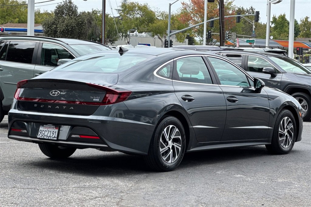 2023 Hyundai Sonata Hybrid Blue photo 4
