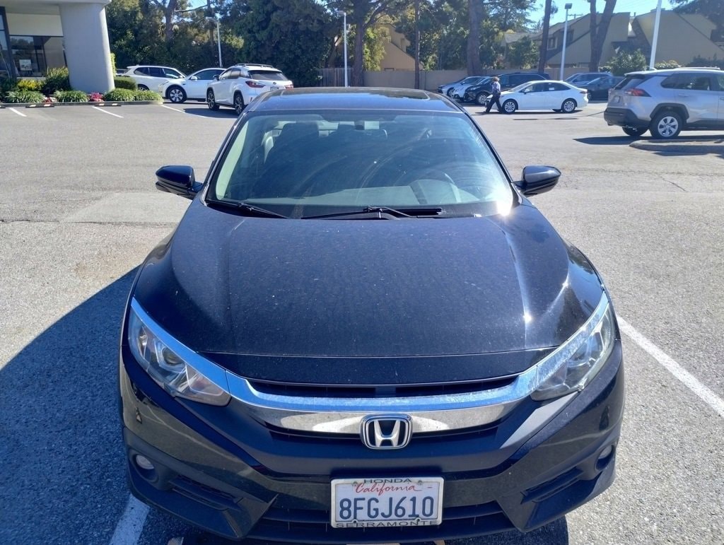 Used 2016 Honda Civic EX-T with VIN 19XFC1F32GE023869 for sale in Palo Alto, CA