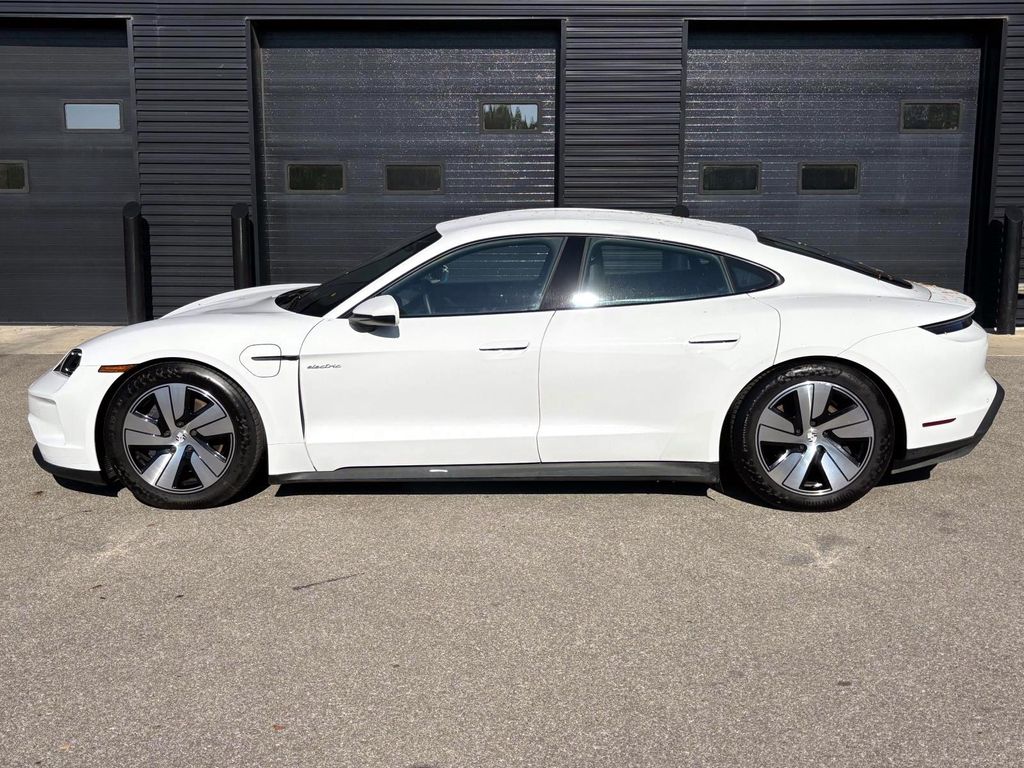 Certified 2025 Porsche Taycan Base with VIN WP0AA2Y18SSA11414 for sale in Dublin, OH