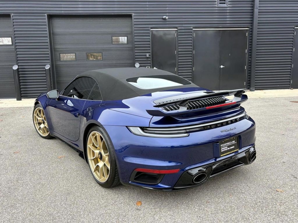Certified 2022 Porsche 911 Turbo S Cabriolet