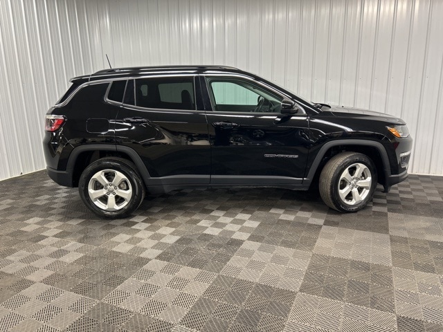 Used 2021 Jeep Compass Latitude with VIN 3C4NJDBB1MT569828 for sale in Trumansburg, NY