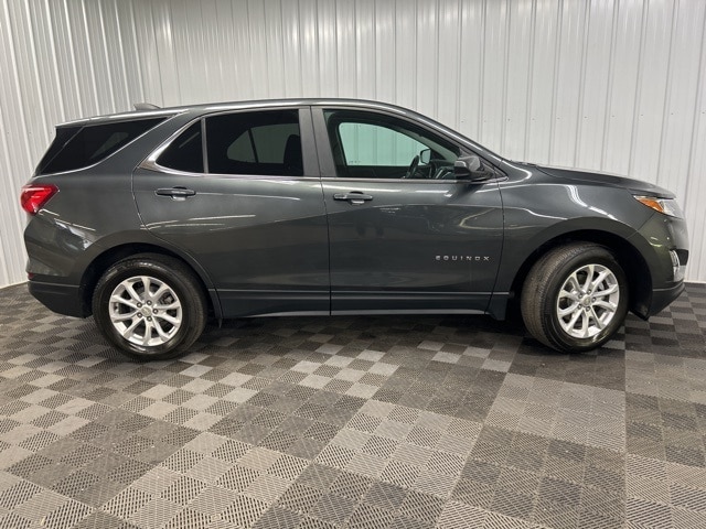 Used 2021 Chevrolet Equinox LT with VIN 3GNAXUEV2ML303082 for sale in Trumansburg, NY