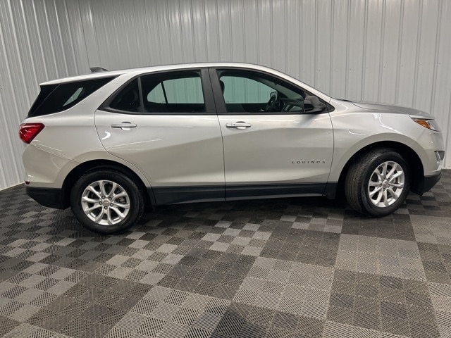 Used 2021 Chevrolet Equinox LS with VIN 3GNAXHEV1MS159585 for sale in Trumansburg, NY