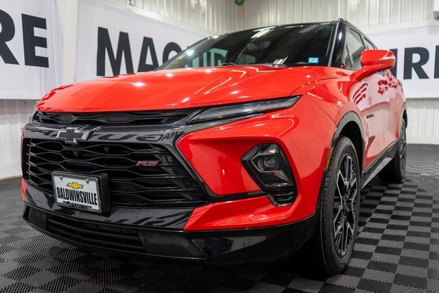 Used 2023 Chevrolet Blazer RS with VIN 3GNKBKRS3PS146504 for sale in Ithaca, NY