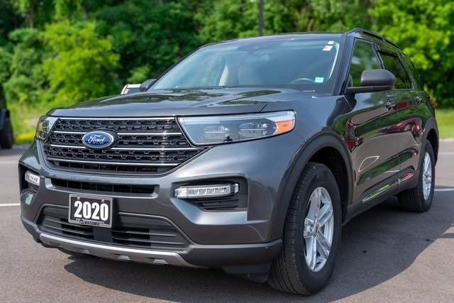 Used 2020 Ford Explorer XLT with VIN 1FMSK8DH3LGA32384 for sale in Syracuse, NY