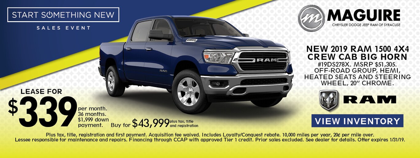 Maguire Dodge Ram Dealership In Syracuse Ny