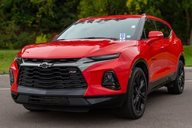 Used 2021 Chevrolet Blazer RS with VIN 3GNKBKRS0MS529537 for sale in Syracuse, NY