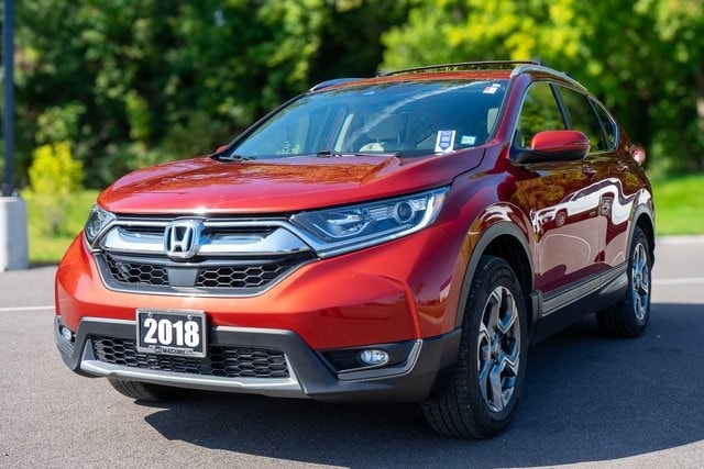 Used 2018 Honda CR-V EX-L with VIN 5J6RW2H84JL036182 for sale in Syracuse, NY