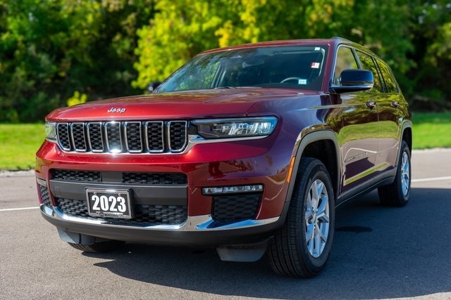 Used 2023 Jeep Grand Cherokee L Limited with VIN 1C4RJKBG3P8771154 for sale in Syracuse, NY