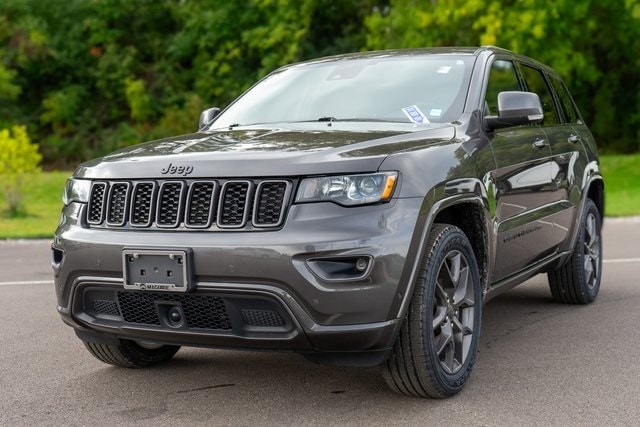 Used 2021 Jeep Grand Cherokee 80th Edition with VIN 1C4RJFBG9MC633344 for sale in Syracuse, NY