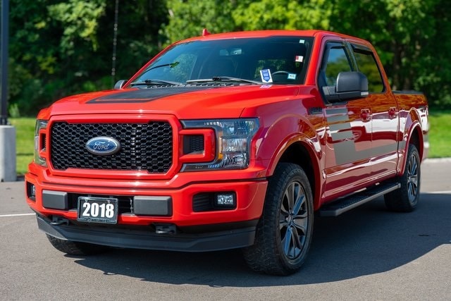 Used 2018 Ford F-150 Lariat with VIN 1FTEW1EP3JFD29774 for sale in Syracuse, NY