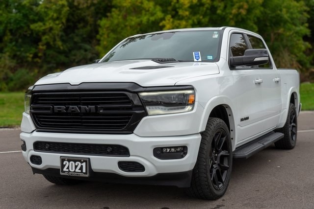 Used 2021 RAM Ram 1500 Pickup Laramie with VIN 1C6SRFJT5MN511861 for sale in Syracuse, NY