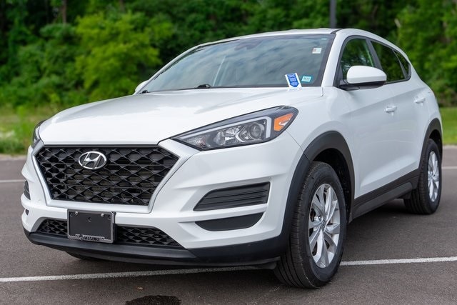 Used 2021 Hyundai Tucson SE with VIN KM8J2CA47MU383897 for sale in Syracuse, NY