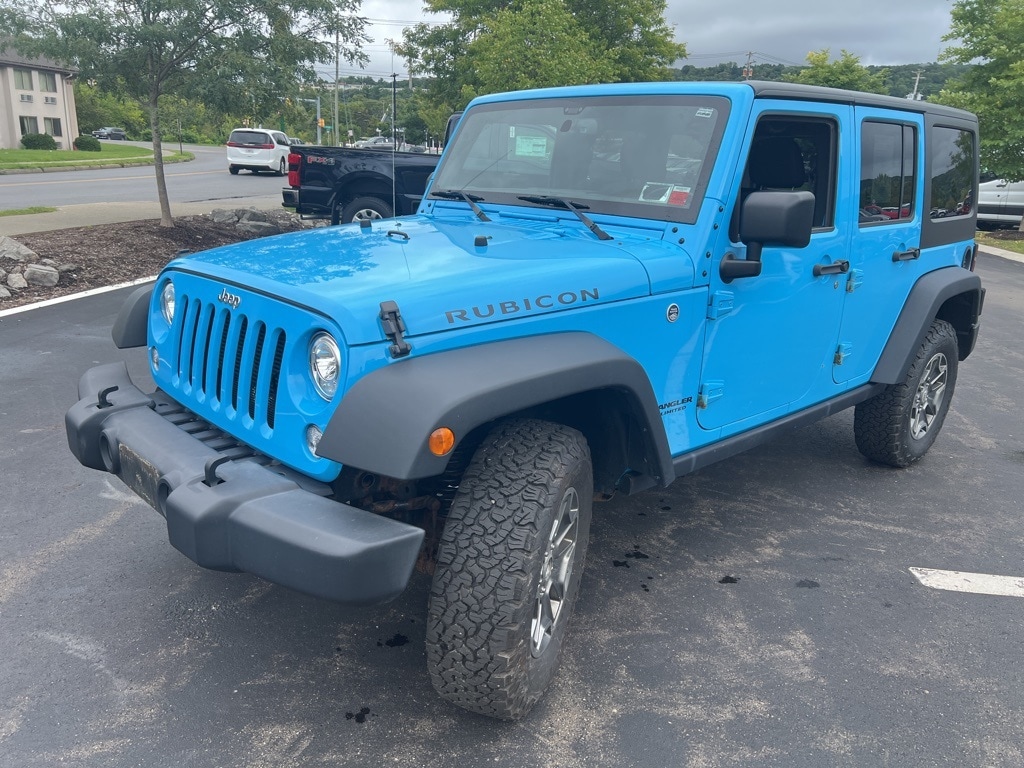 Used 2017 Jeep Wrangler Unlimited Rubicon with VIN 1C4BJWFG7HL719852 for sale in Ithaca, NY