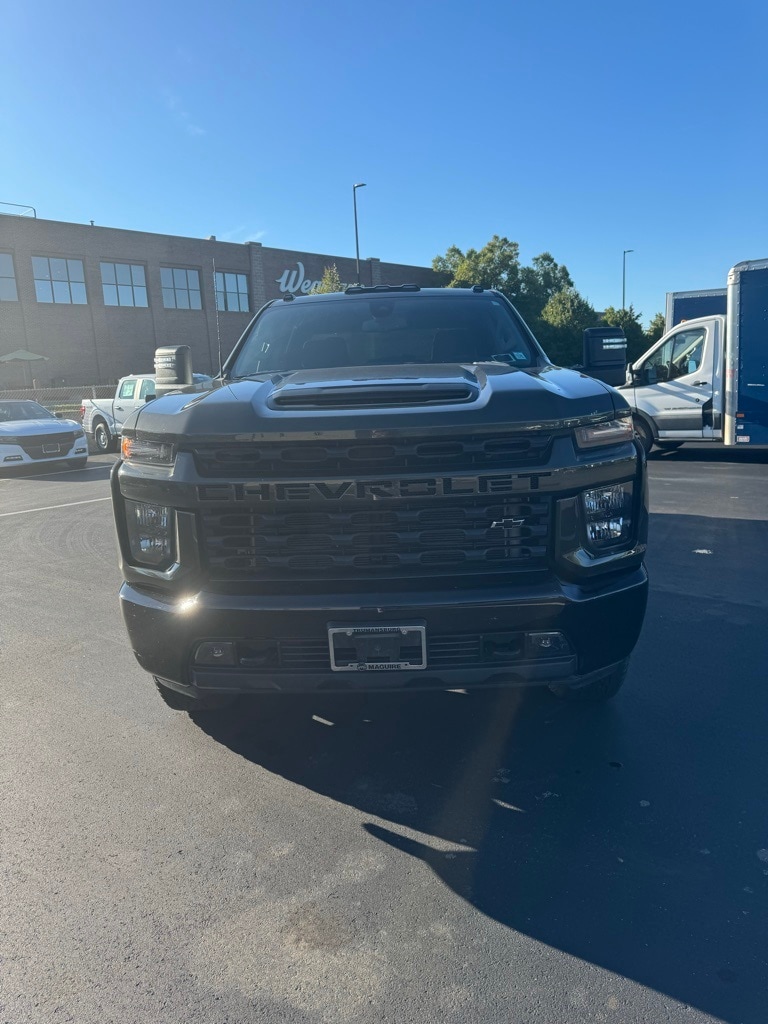 Used 2023 Chevrolet Silverado 2500HD Custom with VIN 2GC4YME76P1702636 for sale in Ithaca, NY