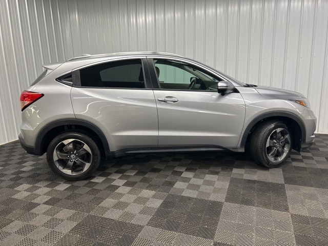 Used 2018 Honda HR-V EX-L with VIN 3CZRU6H77JM722168 for sale in Ithaca, NY