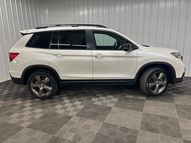 Used 2021 Honda Passport Touring with VIN 5FNYF8H93MB027672 for sale in Ithaca, NY