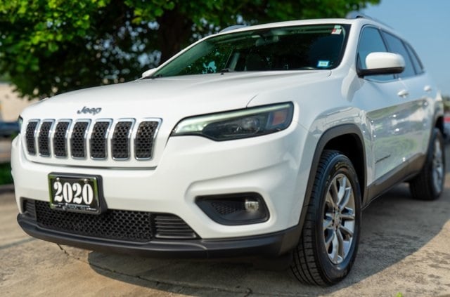 Used 2020 Jeep Cherokee Latitude Plus with VIN 1C4PJMLB0LD593839 for sale in Syracuse, NY