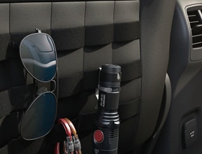 zipper pockets with molle strap system