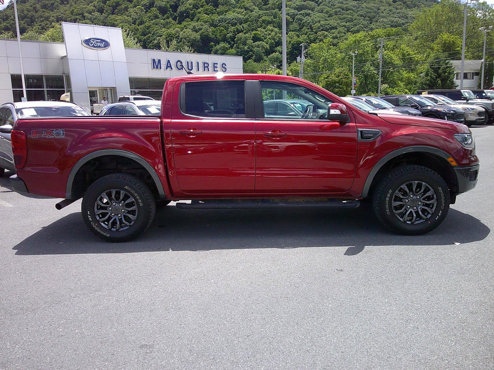 Certified 2021 Ford Ranger Lariat with VIN 1FTER4FH1MLD25048 for sale in Duncannon, PA