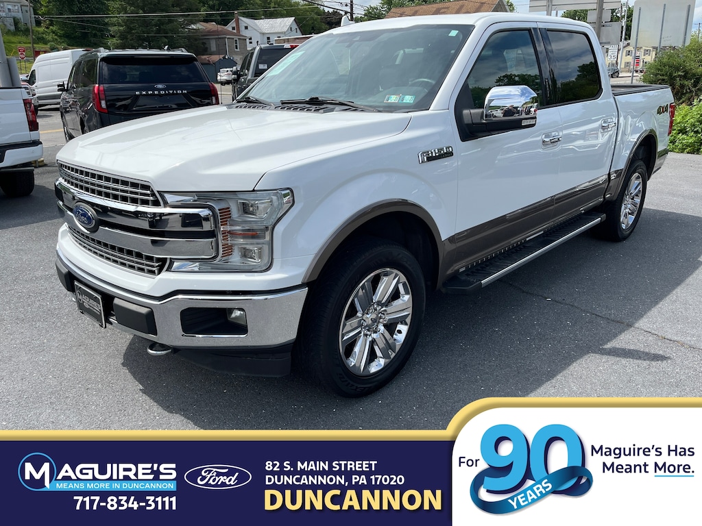 Used 2018 Ford F-150 Lariat Truck SuperCrew Cab