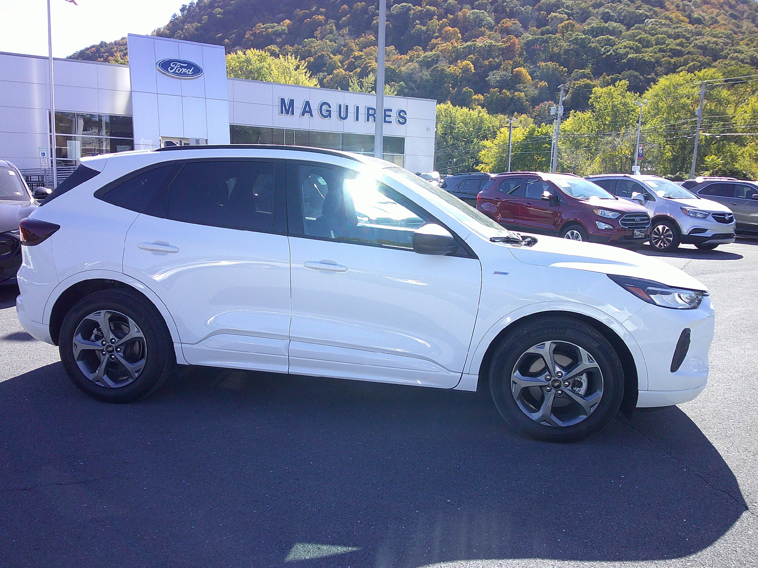 Used 2023 Ford Escape ST-Line with VIN 1FMCU0MZ5PUA06868 for sale in Duncannon, PA