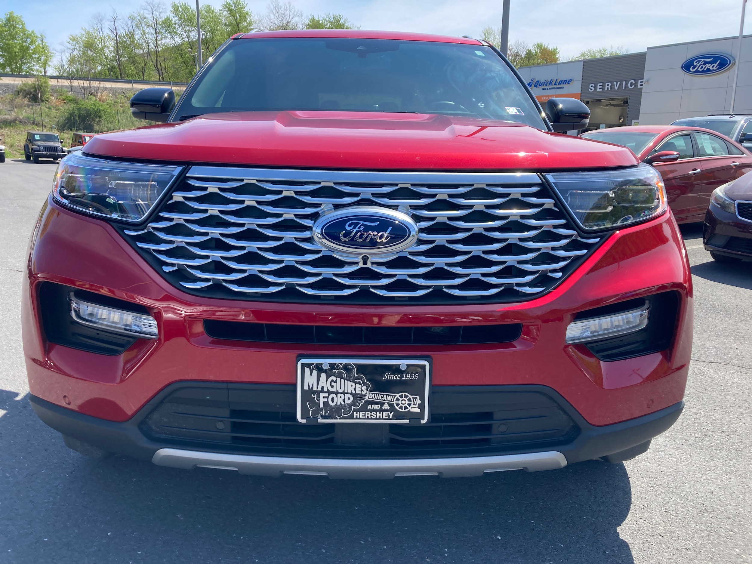 Certified 2023 Ford Explorer Platinum with VIN 1FM5K8HC6PGB48647 for sale in Duncannon, PA