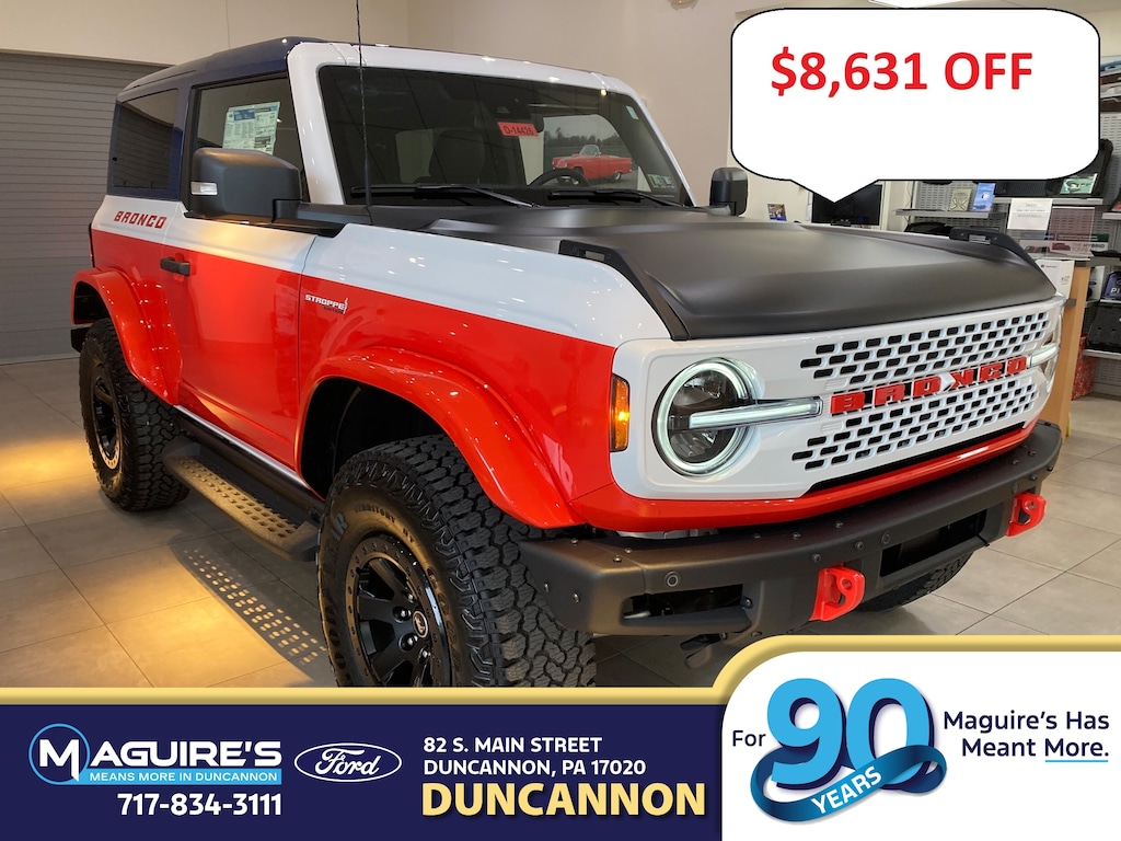 New 2025 Ford Bronco Stroppe Edition SUV