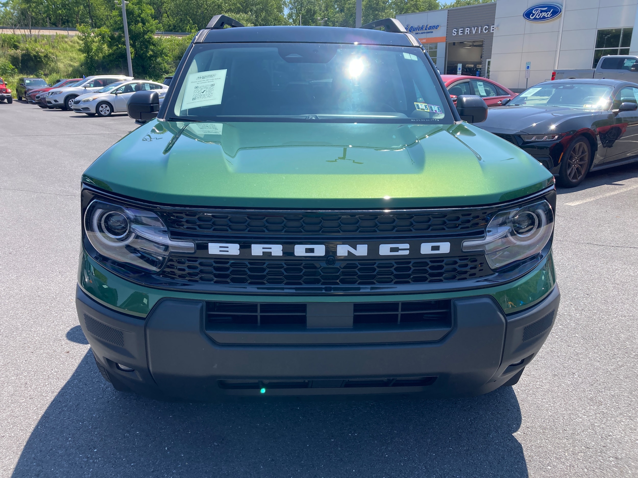 Certified 2025 Ford Bronco Sport Outer Banks with VIN 3FMCR9CN6SRE45937 for sale in Duncannon, PA