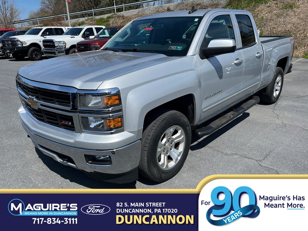 Used 2015 Chevrolet Silverado 1500 LT Truck Double Cab
