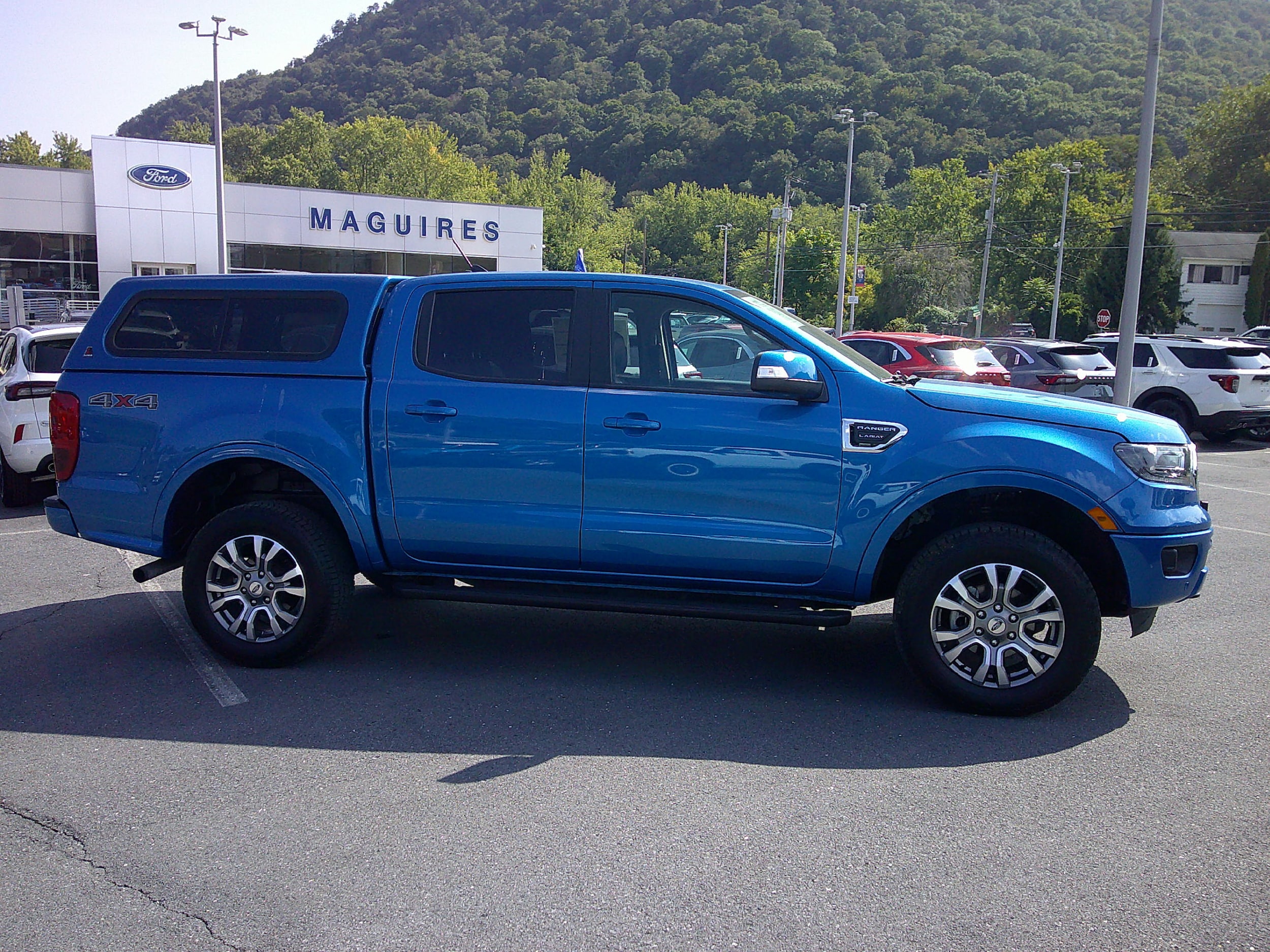 Certified 2022 Ford Ranger Lariat with VIN 1FTER4FH7NLD00771 for sale in Duncannon, PA