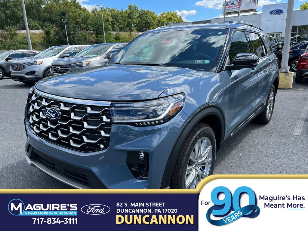 New 2027 Ford Explorer Platinum SUV
