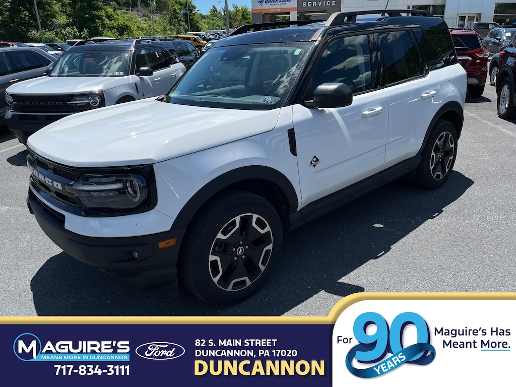 Certified 2023 Ford Bronco Sport Outer Banks SUV