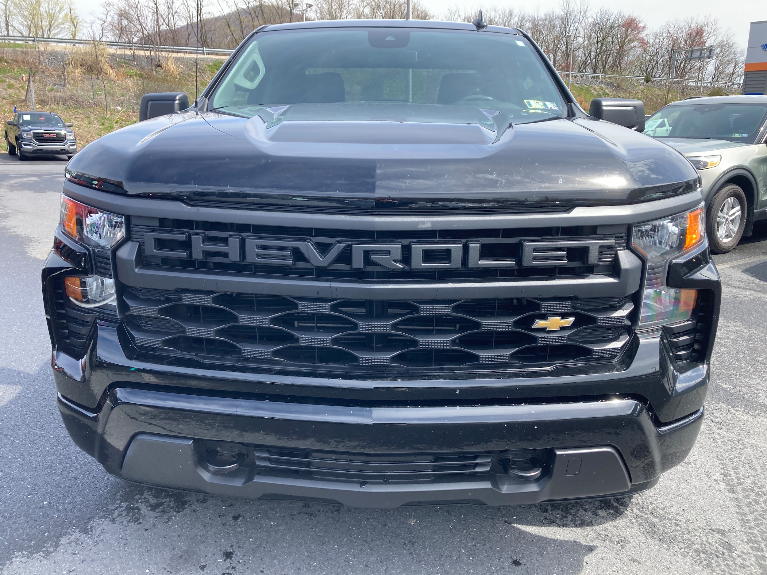 Certified 2023 Chevrolet Silverado 1500 Custom with VIN 1GCRDBEK1PZ325070 for sale in Duncannon, PA