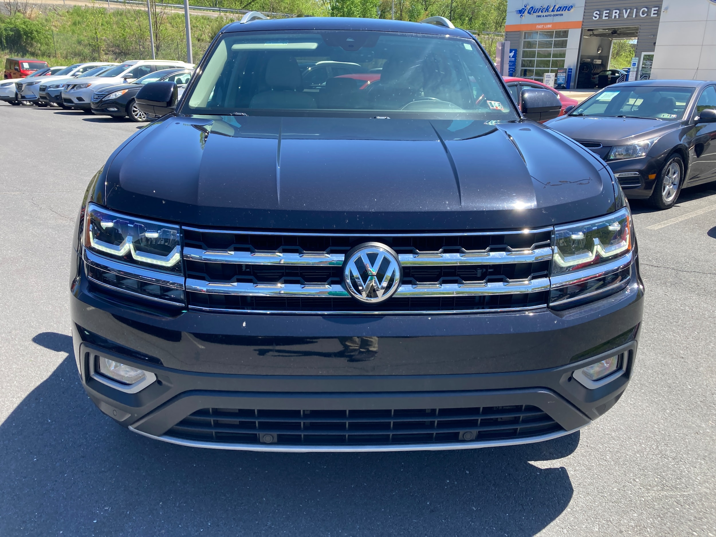 Certified 2018 Volkswagen Atlas SEL with VIN 1V2MR2CA3JC557314 for sale in Duncannon, PA