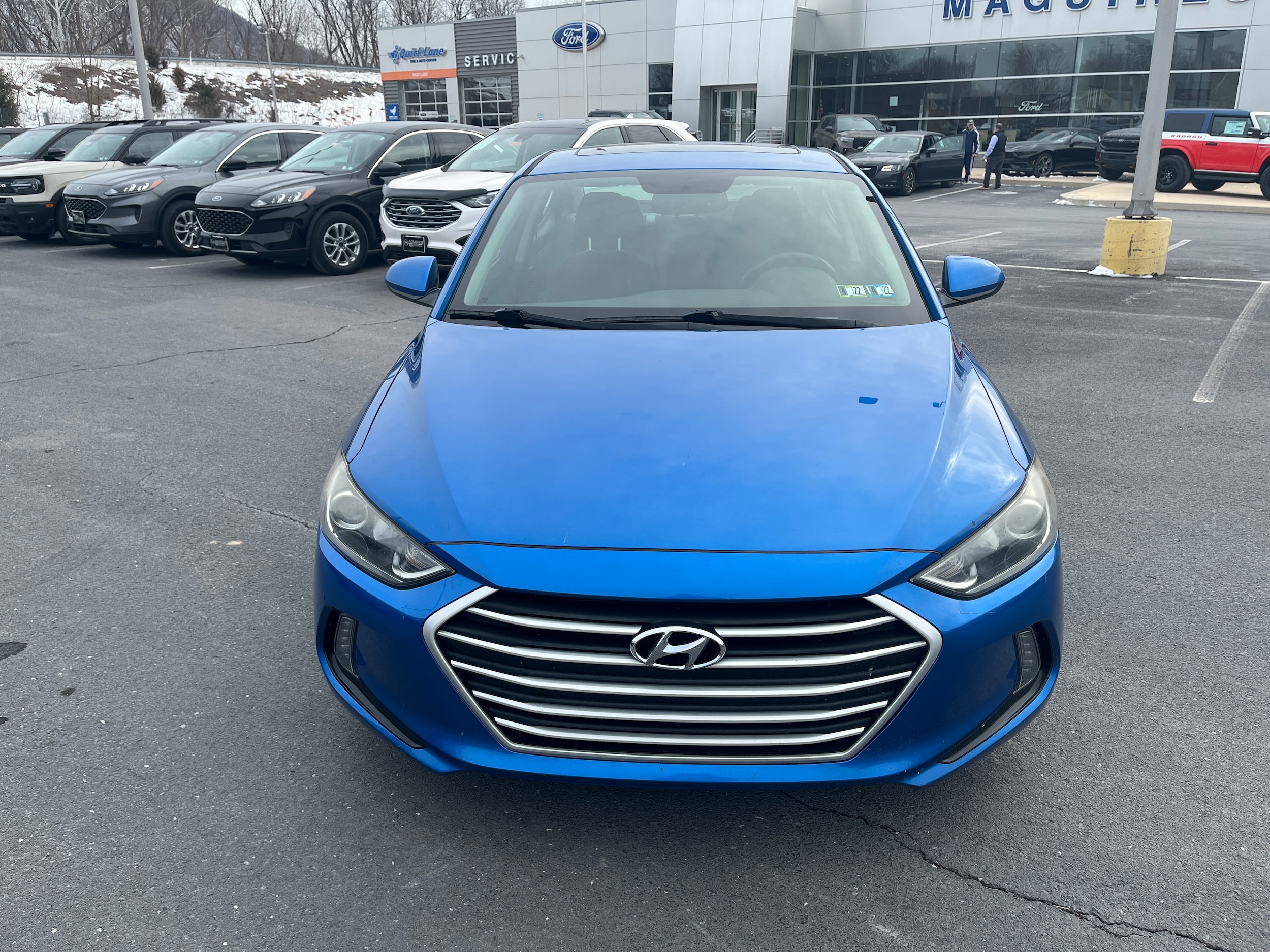 Used 2017 Hyundai Elantra Value Edition with VIN 5NPD84LF9HH180028 for sale in Duncannon, PA
