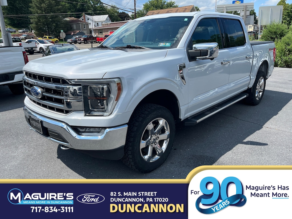 Certified 2021 Ford F-150 Lariat Truck SuperCrew Cab