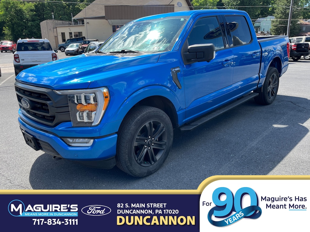 Used 2021 Ford F-150 XLT Truck SuperCrew Cab