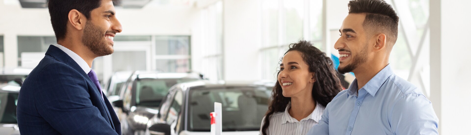 Maguire's Sales Specialist shaking customers hand