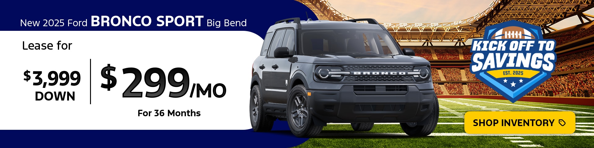 2025 Ford Bronco Sport Big Bend 4dr 4X4