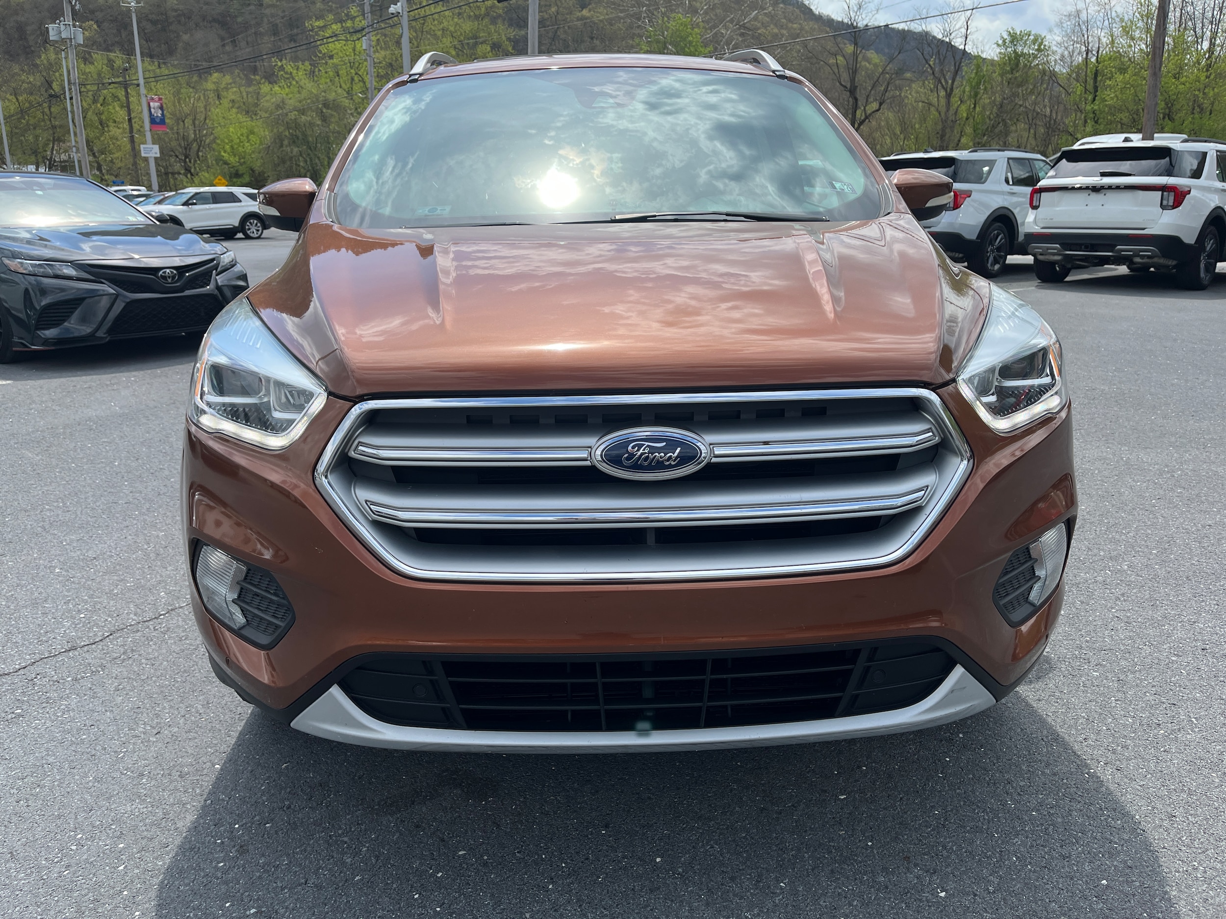 Certified 2017 Ford Escape Titanium with VIN 1FMCU9JD1HUD07216 for sale in Duncannon, PA