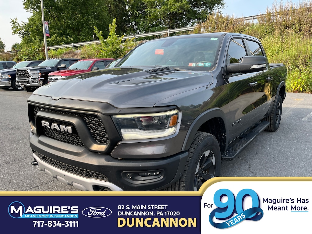 Certified 2019 Ram 1500 Rebel Truck Crew Cab