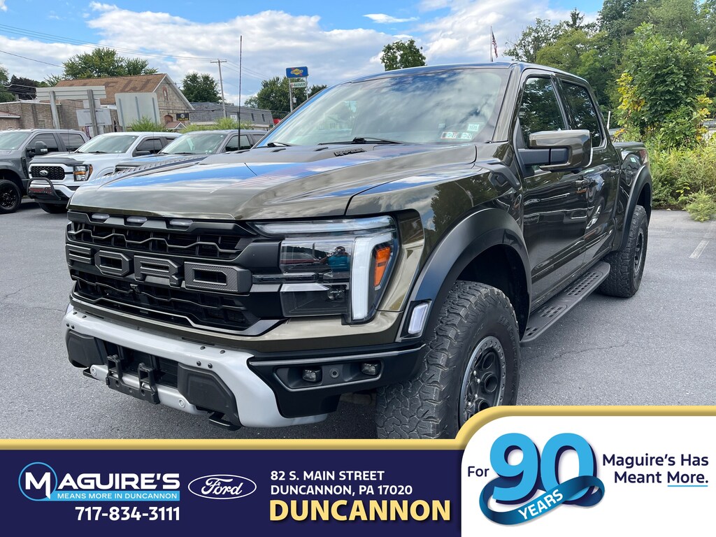 Certified 2024 Ford F-150 Raptor Truck SuperCrew Cab