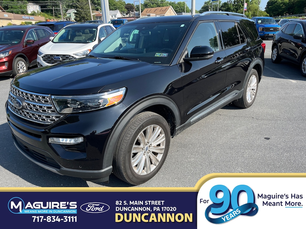 Certified 2023 Ford Explorer Limited SUV